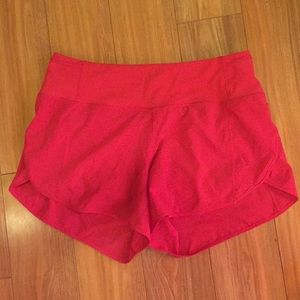 Lululemon Speed Up Short Long 4”